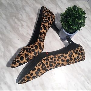 Rockport Total Motion leopard leather pumps
